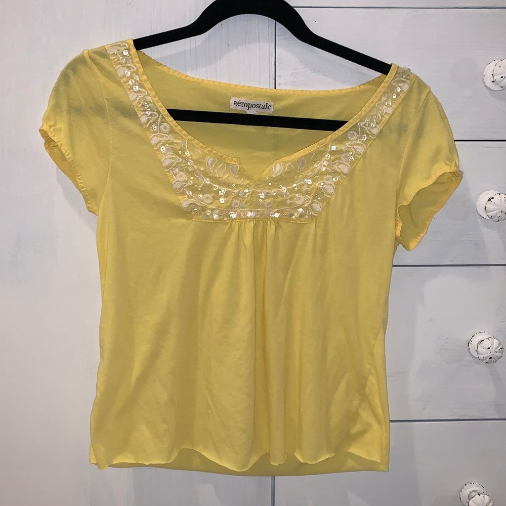 Yellow Short Sleeve Tee